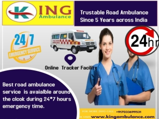 Supreme Active Team  Ambulance Service in  Ranchi – King