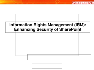 Seclore FileSecure Intergrates with MS SharePoint