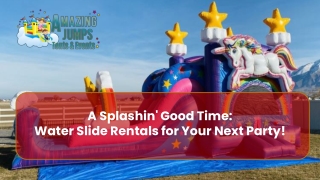 Water Slide Rentals Gilbert AZ