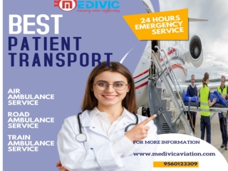 Choose Now Medivic Air Ambulance Service in Aurangabad and Vellore for the Safe Patient Evacuation-converted