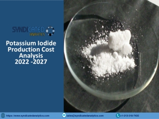 Potassium Iodide Production Cost Analysis 2022, Price Trends, Raw Materials Cost