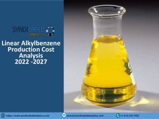 Linear Alkylbenzene Production Cost Analysis 2022, Price Trends, Raw Materials