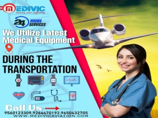 Select Superb Life Saver Charter Air Ambulance in Bangalore by Medivic