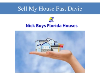 Sell My House Fast Davie