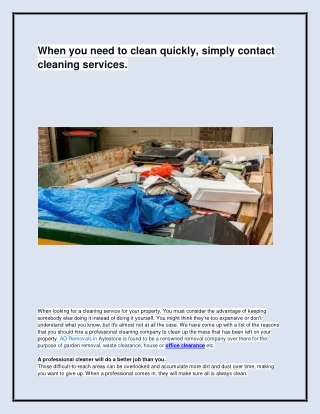 Find the best Waste Clearance in Westcotes