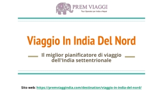 Viaggio In India Del Nord