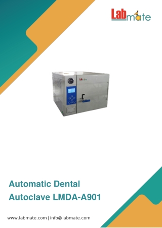 Automatic-Dental-Autoclave-LMDA-A901