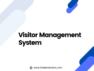 Visitor Management System