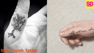 What do side thumb tattoo symbolise?