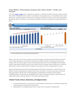 Power Market