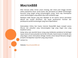 Master888