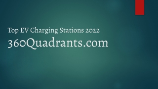 Top EV Charging Companies | EV Charging Station