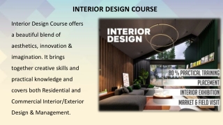 interior design courses