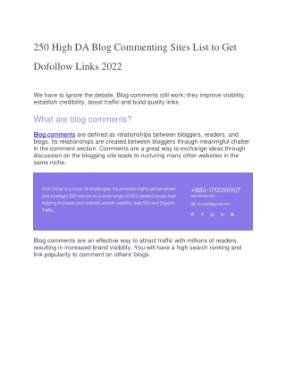 blog commenting site
