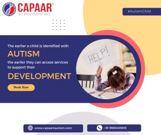 Early Intervention of Autism - Best Autism Centre in Bangalore - CAPAAR