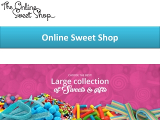 Online Sweet Shop