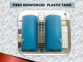 Fiberglass Storage Tank |Fiber reinforced plastic tank in Chennai |Tamil Nadu |