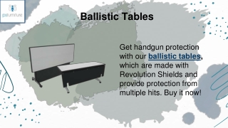 Ballistic Tables