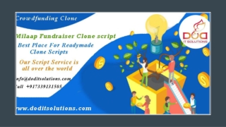 Online Readymade Milaap Fundraiser System - DOD IT SOLUTIONS
