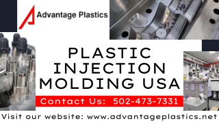 Plastic Injection Molding USA | Expert Manufacturing Services | Advantage Plasti