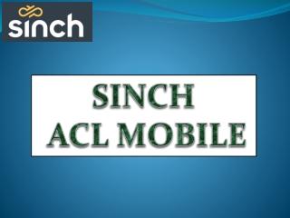 Bulk SMS Service - Sinch (ACLmobile)