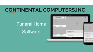 Funeral Home Software - Mac Funeral Software Products