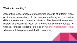 What is Accounting