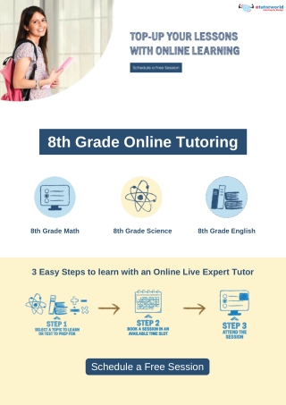 8th Grade Tutoring