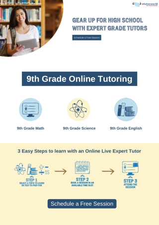 9th Grade Tutoring