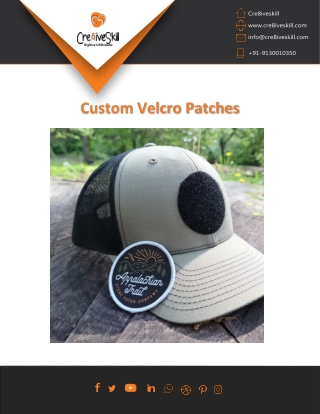 Custom Velcro Patches | Cre8iveSkill