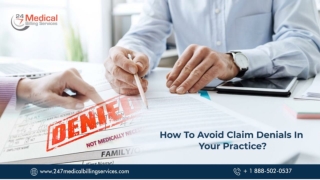 How to Avoid Claim Denials in your Practice