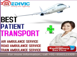 Use Exceptional Air Ambulance in Mysore and Bhubaneswar by Only Medivic for the Quickest Shifting