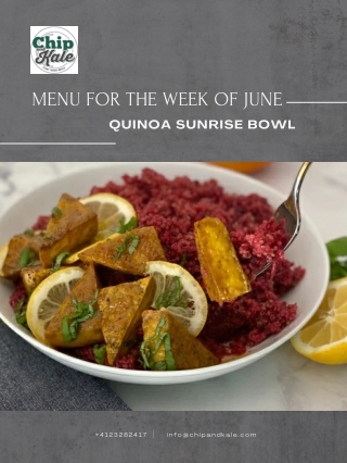 Healthy and Delicious Quinoa Sunrise Breakfast Bowl