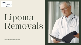 Ready To Get Rid Of The Lipoma Without Surgery?