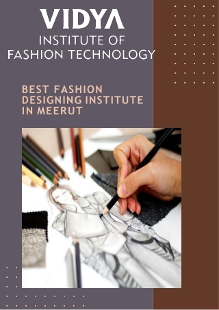 Diploma in Fashion| Fashion Designing in Meerut| Best Journalism Colleges