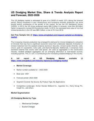 US Dredging Market