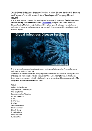 Global Infectious Disease Testing