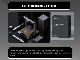 Best Professional 3d Printer