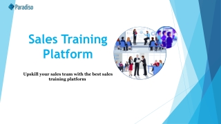 sales training platform