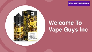 E-Liquid Wholesale Distributor