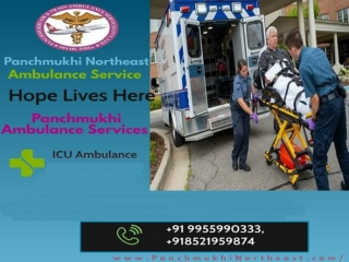 Panchmukhi North-East gives Quick ICU Road Ambulance Service in Hojai with Crew