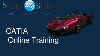 Best CATIA Online Training