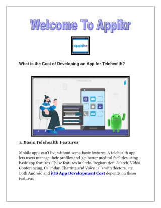 Many popular telehealth apps have entered the global