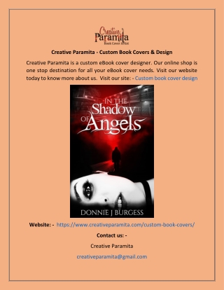 Creative Paramita - Custom Book Covers & Design