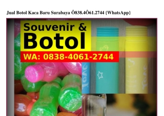 Jual BJual Botol Kaca Baru Surabaya Ô838–ᏎÔϬI–27ᏎᏎ{WA}otol Kaca Baru Surabaya