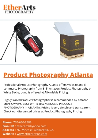 Product Photography Atlanta