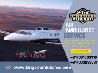 Utilize Credible Air Ambulance Service Hyderabad at an Affordable Cost