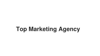 Top Marketing Agency
