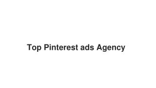 _ Top Pinterest ads Agency