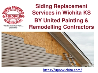 Siding Replacement Services in Wichita KS, Siding Installation and Repair